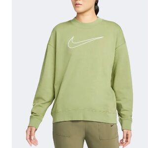 NWT Nike Women's Dri-FIT Gt Fit Graphic Crewneck Sweatshirt